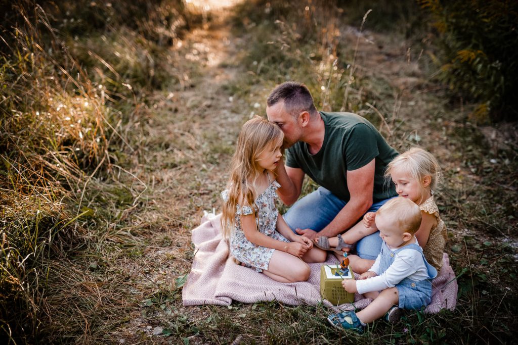 Natürliche Familienfotos