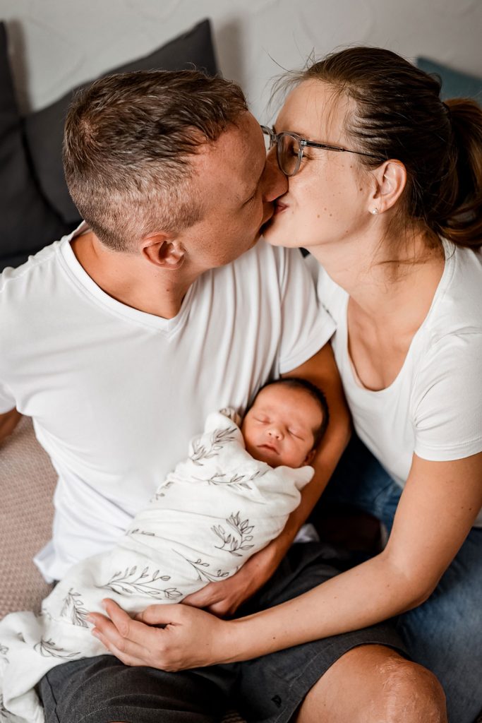 Paarfotografie mit Baby Starnberg